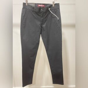 Neo Blue Los Angeles Chino Pants Mens Size 30 black Skinny Twill Workwear